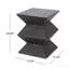 Table d'appoint d'extérieur en béton léger, table de bout Mgo-645079245-645079246