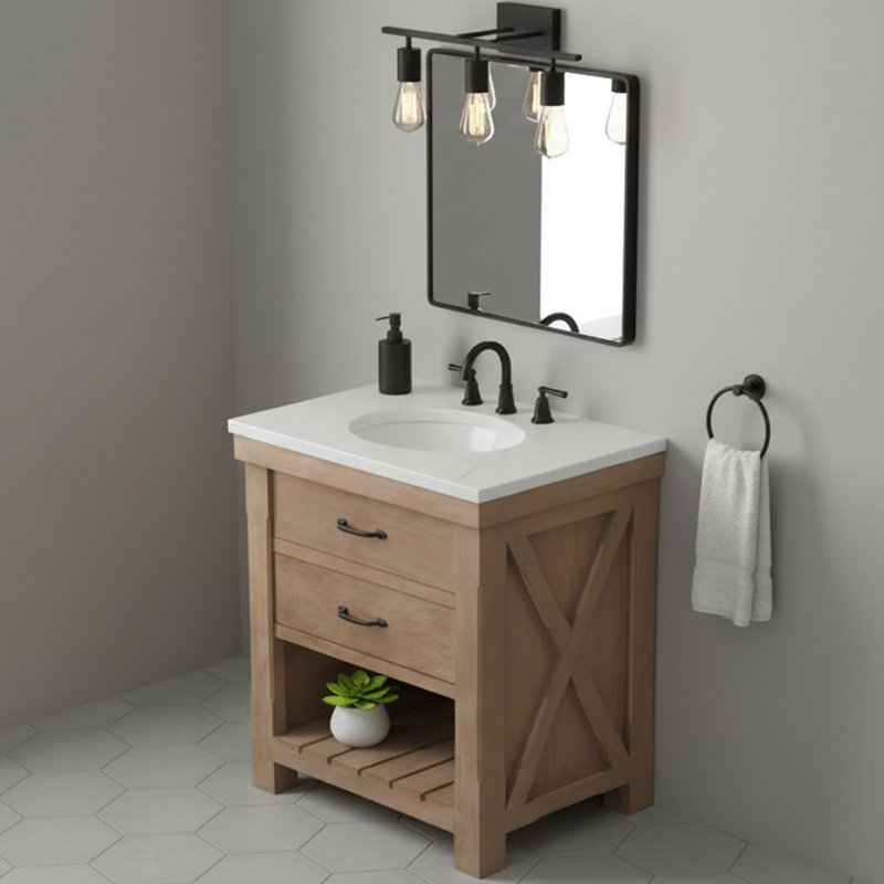 Meuble-lavabo simple 30 '