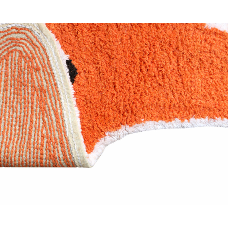 Tapis pour salle de bain Koeppe, Orange