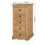 Bridewell 53cm W 5 - Drawer Chest of Drawers-1406719548