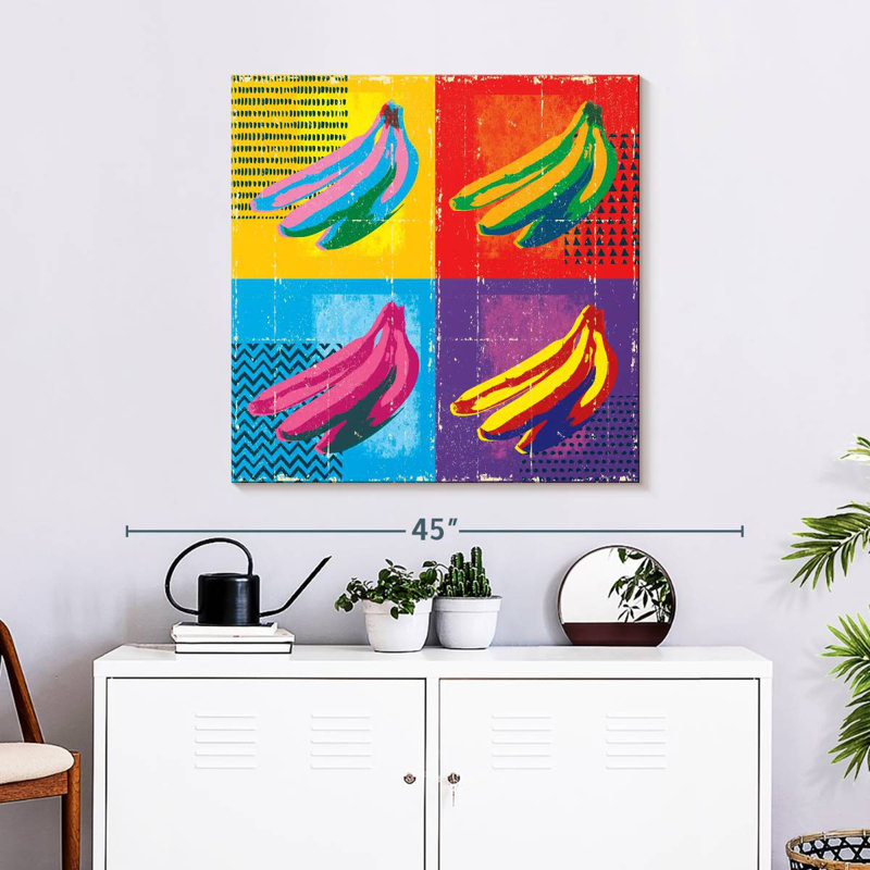 Yarlin Pop Style Bananas, H 30 po x l 30 po