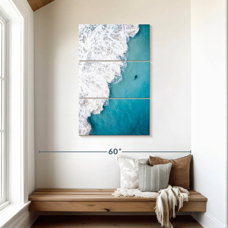 Brampt Shark In The Shallows, 45" H x 28" W