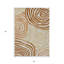 Tapis extérieur lavable d'extérieur 3 pi x 5 pi en terre cuite et cuivre