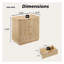 Commode 3 tiroirs Modern Oak Modern