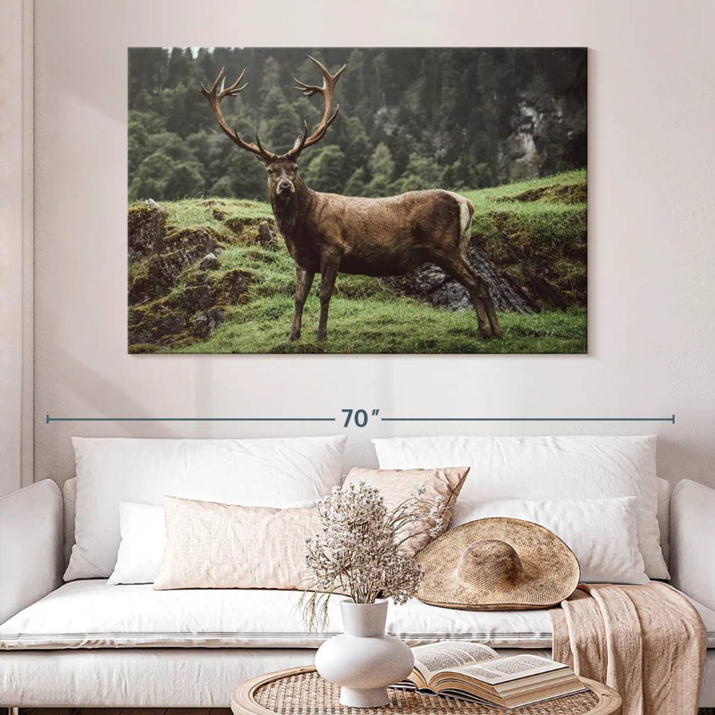Brampt majestueux Brampt, H 34 po x l 51 po