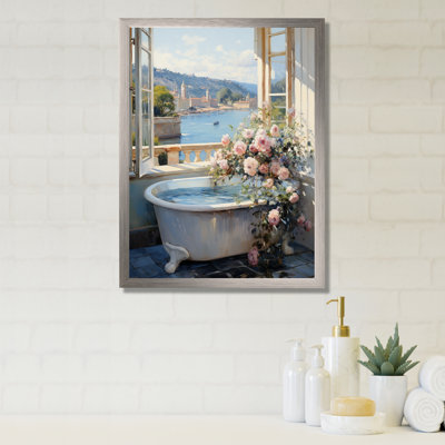 Salle de bain française - Décoration murale de salle de bain