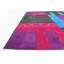 Tapis de zone en laine vert 7 pi 2 po x 10 pi one-of-kind main-noué la Mald