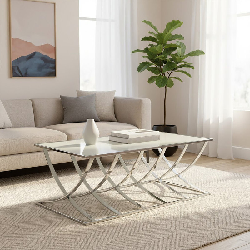 Crowland Cross Legs Coffee Table