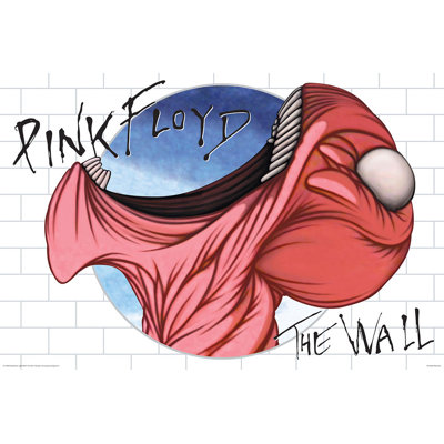  Officiellement sous licence Pink Floyd - The Wall - Mouth, affiche d'art - 24 x 36 po - reproduction décorative - papier à affiche