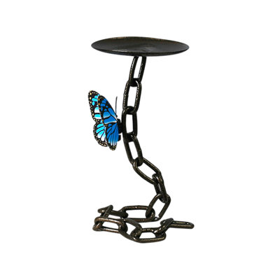 Porte-bougie en forme de bougie décorative pour la maison