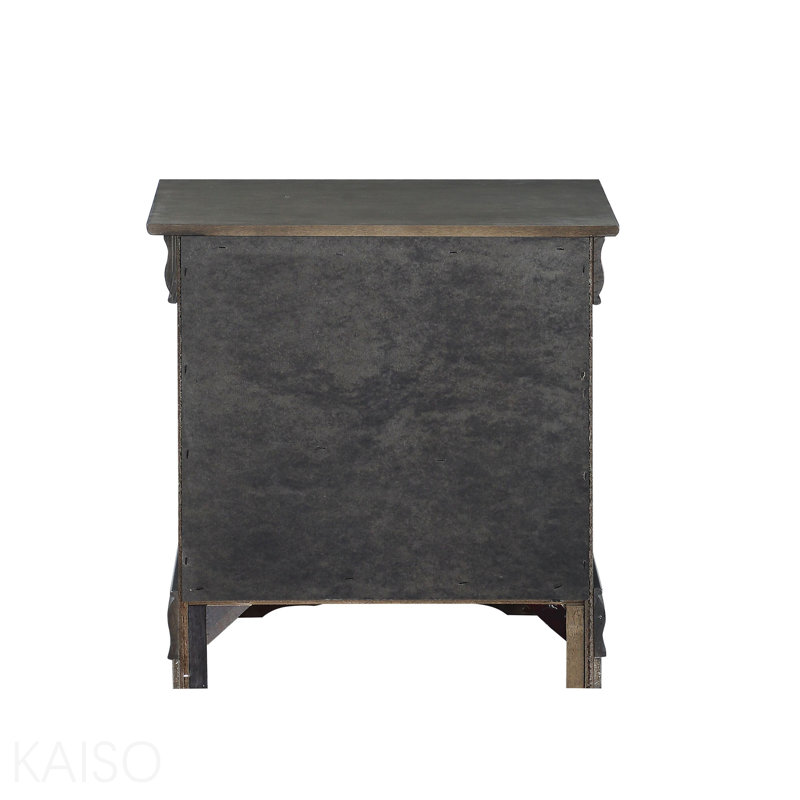 Dark Gray Nightstand