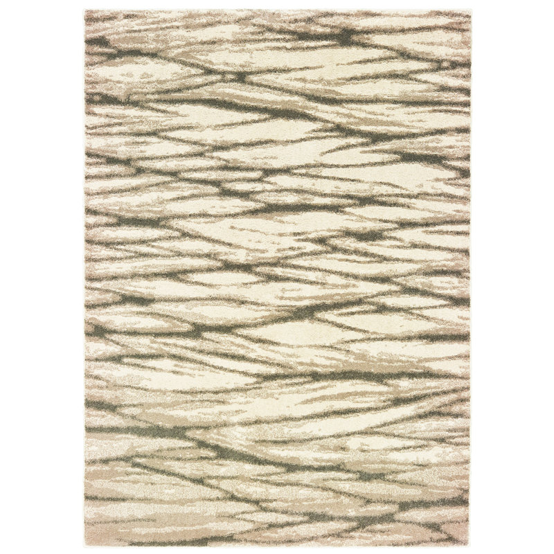 McKenney Abstract Indoor Rug, Rectangle 2' x 3'