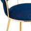 Ensemble de chaises de salle à manger rembourrées luxueuses pour espaces élégants