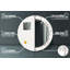 Huldar Glass Flat Wall Mirror