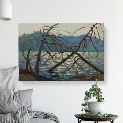 Lake View by Tom Thomson - Wrapped Canvas