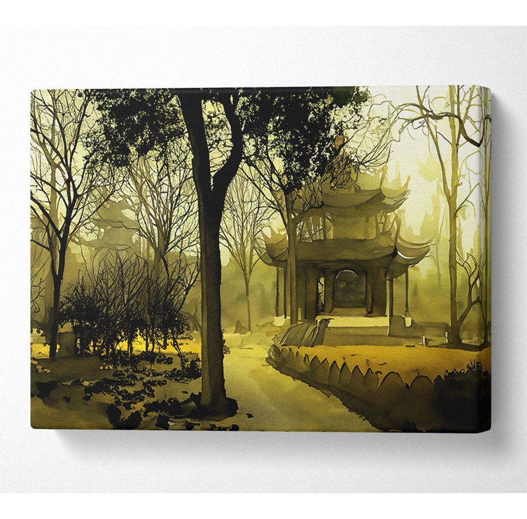 Herbst in Asien - Kunstdrucke auf Leinwand - Wrapped Canvas