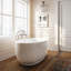 Cosi™ 59" x 32" Freestanding Soaking Acrylic Bathtub
