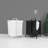 2 110L Cloth Laundry Basket With Lid, Sorting Cards For Clothes & Large Hamper
