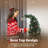 Prelit Bent Top Christmas Tree