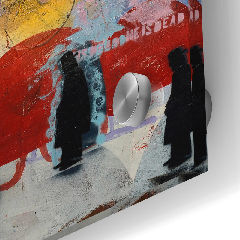 Voyage par Punk - peinture sans cadre, H 24 po x l 24 po x P 0,2 po
