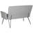 Dormilee 51.9'' Faux Leather Loveseat-318859262