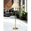 Lampe sur pied 47-63 po avec bras pivotant