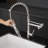 Stainless Steel Kitchen Faucet With Pull Down, Brushed Nickel, Sanitary Surface Finish Tap, Down , Advanced Design