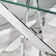 Lenworth Chrome and Glass Rectangular Dining Table Set with 4 Modern Design Faux Leather Chairs