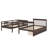 Space-Maximizing Twin-Over-Twin Bunk Bed With Three Handy Built-In Drawers-511217123