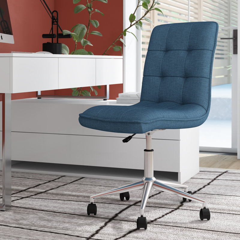 Office Chair, Denim Blue