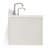 Macmullin 61'' Double Bathroom Vanity with White Quartz Top-1444633702-1444633701