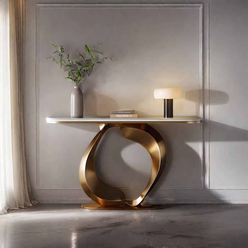 Console Modern Luxury Art, H 33,46 po x l 55,12 po x P 13,78 po