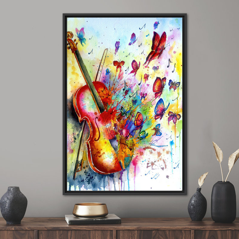 Print on Canvas, Framed Print without Mat, 30 cm H x 20 cm W, Black
