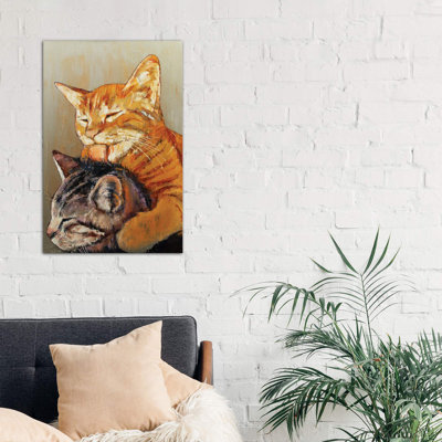 Friends - Wrapped Canvas Painting