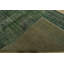Tapis noué à la main en laine vert 8 pi 2 po x 11 pi Tabriz