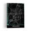 " Orlando Urban Grid Map Modern Vintage Contemporary Architecture City Wall Art Print " by StudioSix-613803520
