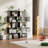 Geometric Bookcase 62.6'' H Geometri 5-Tier Bookcase -663637679