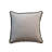 Embroidered Cotton Reversible Throw Pillow