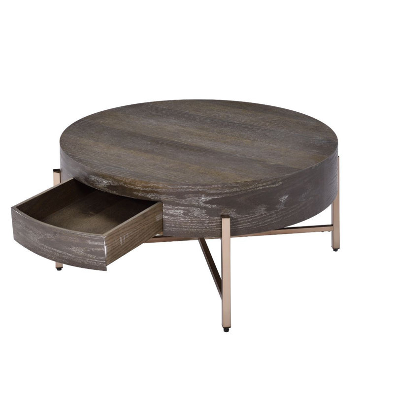 Table basse avec perle antique