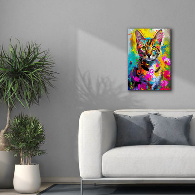 «The Love Bengal» par Dean Russo, art mural sur toile