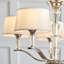 Galilee 5 - Light Shaded Chandelier