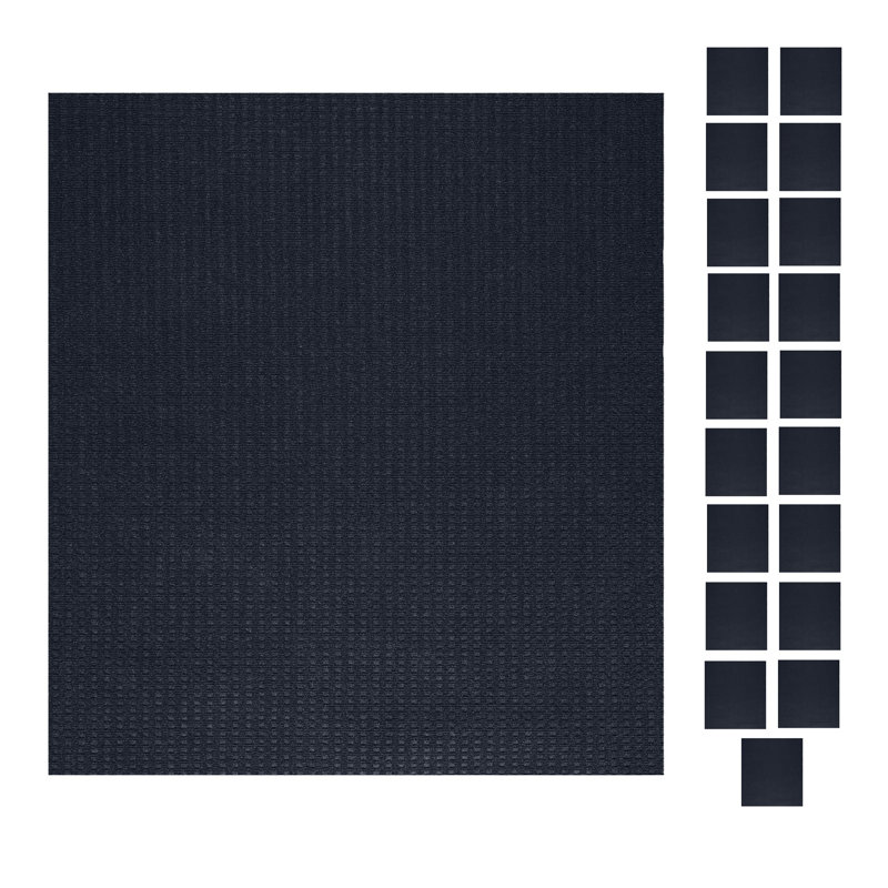 Leallen Indoor / Outdoor Rug, Square 2'
