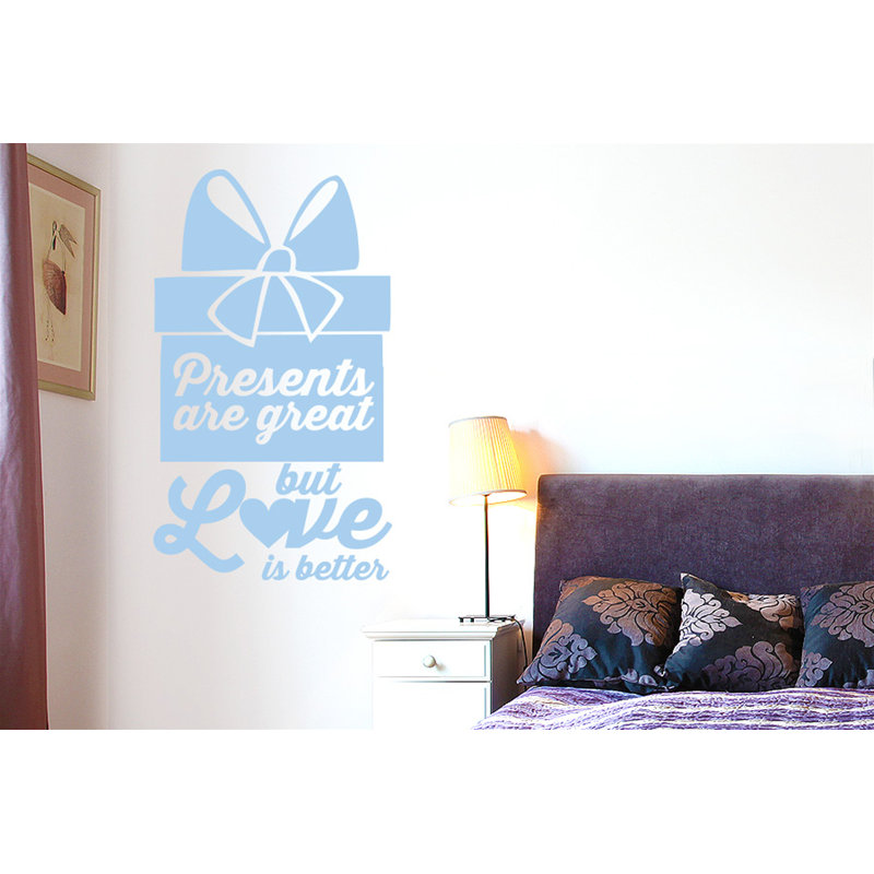 Wall Decal, Light Blue