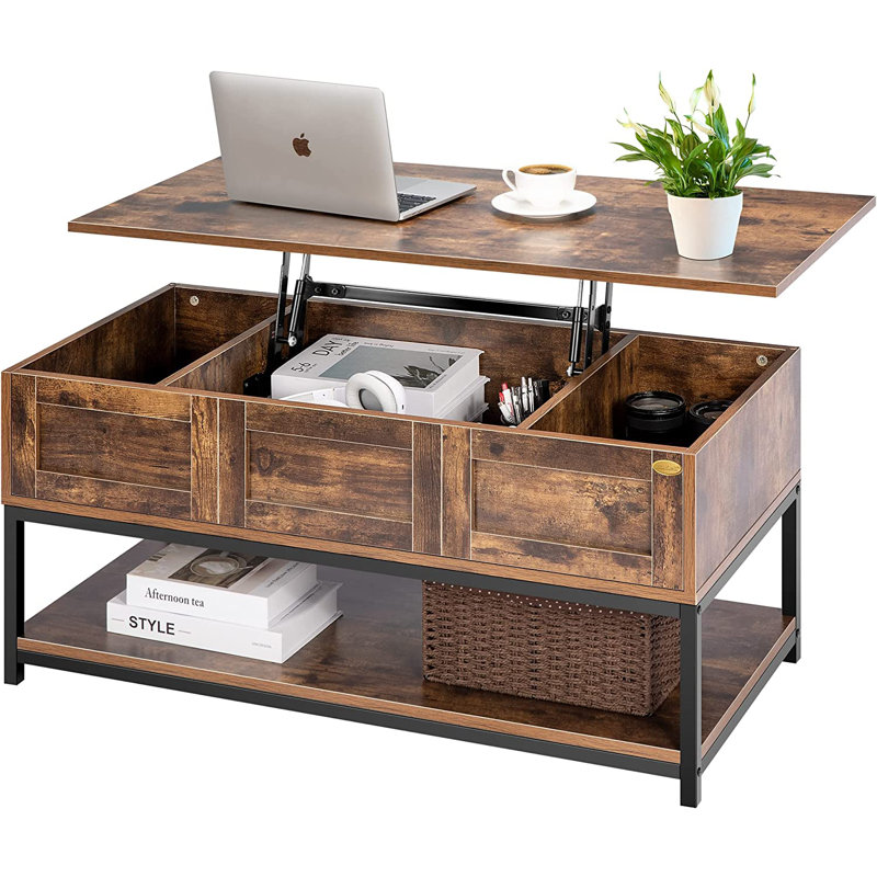 Harbaugh Coffee Table, Rustic Brown