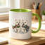 1pc West Highland Terrier Dogs Ceramic Coffee Mug Coffee Cup Tea Mug Thanksgiving Gift Leisure Time can hold Tea Milk Water during.