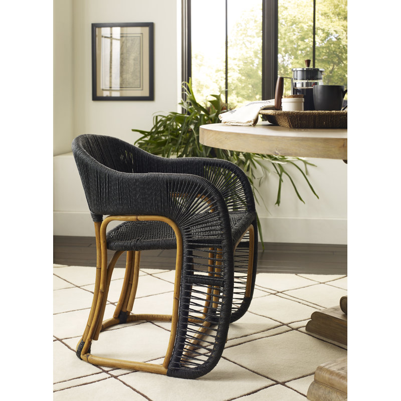 Glen Ellen Arm Chair, Black