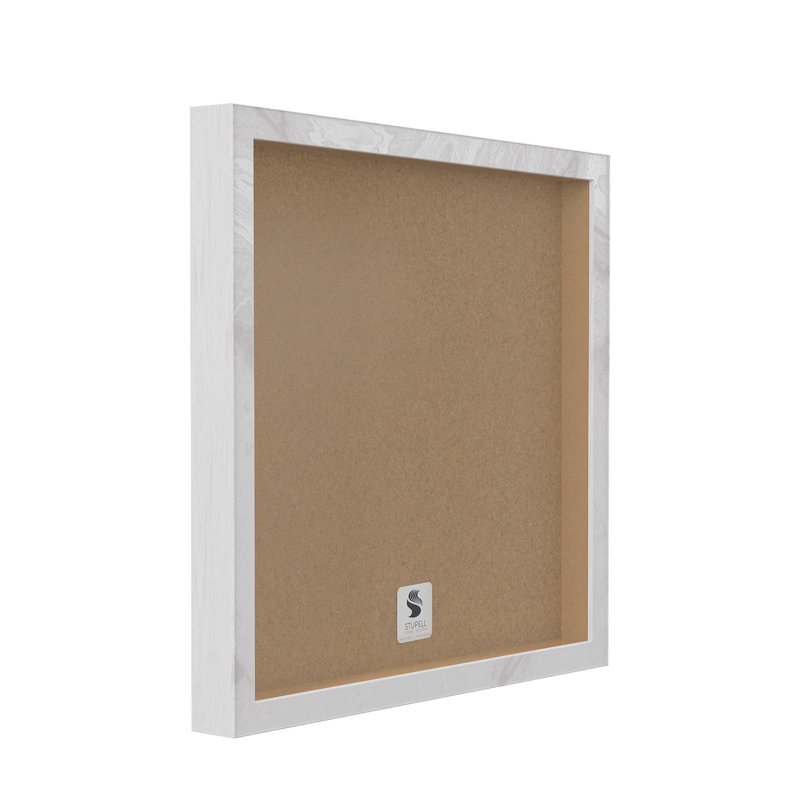 Art bohème à estampe numérique par Boho, Estampe numérique encadrée blanc bord de mer, H 12 po x l 12 po