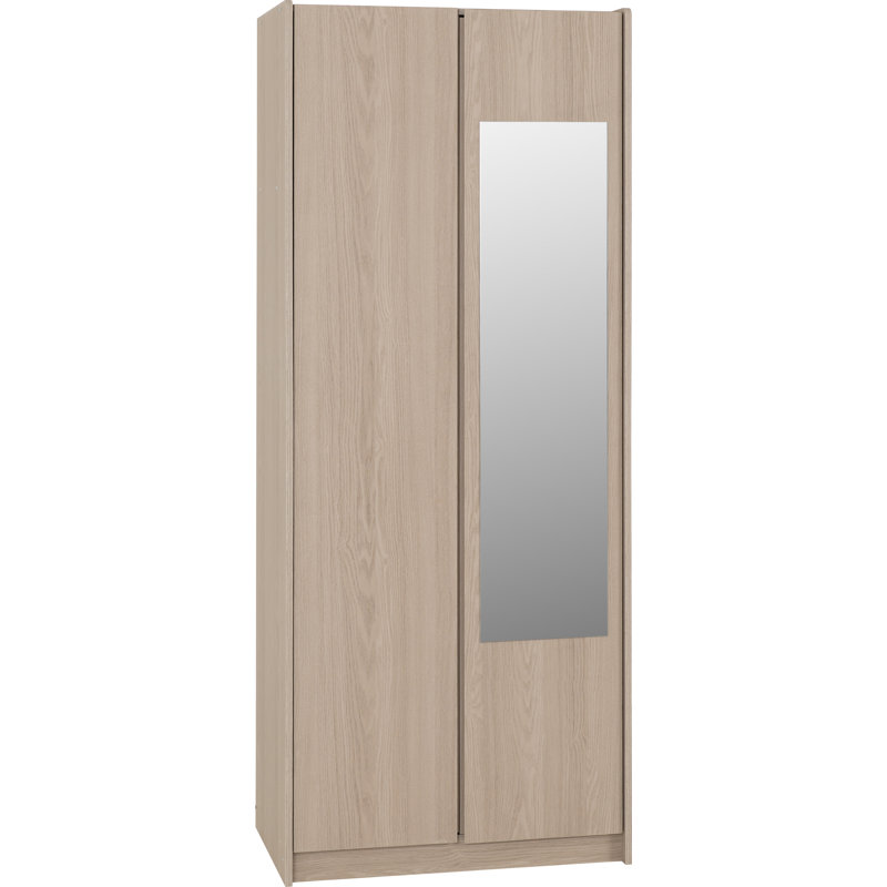 Saito 2 Door Manufactured Wood Wardrobe