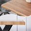 Dulane Metal Base Dining Table-1875810378