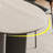 Simple and elegant rectangular dining table-348918561